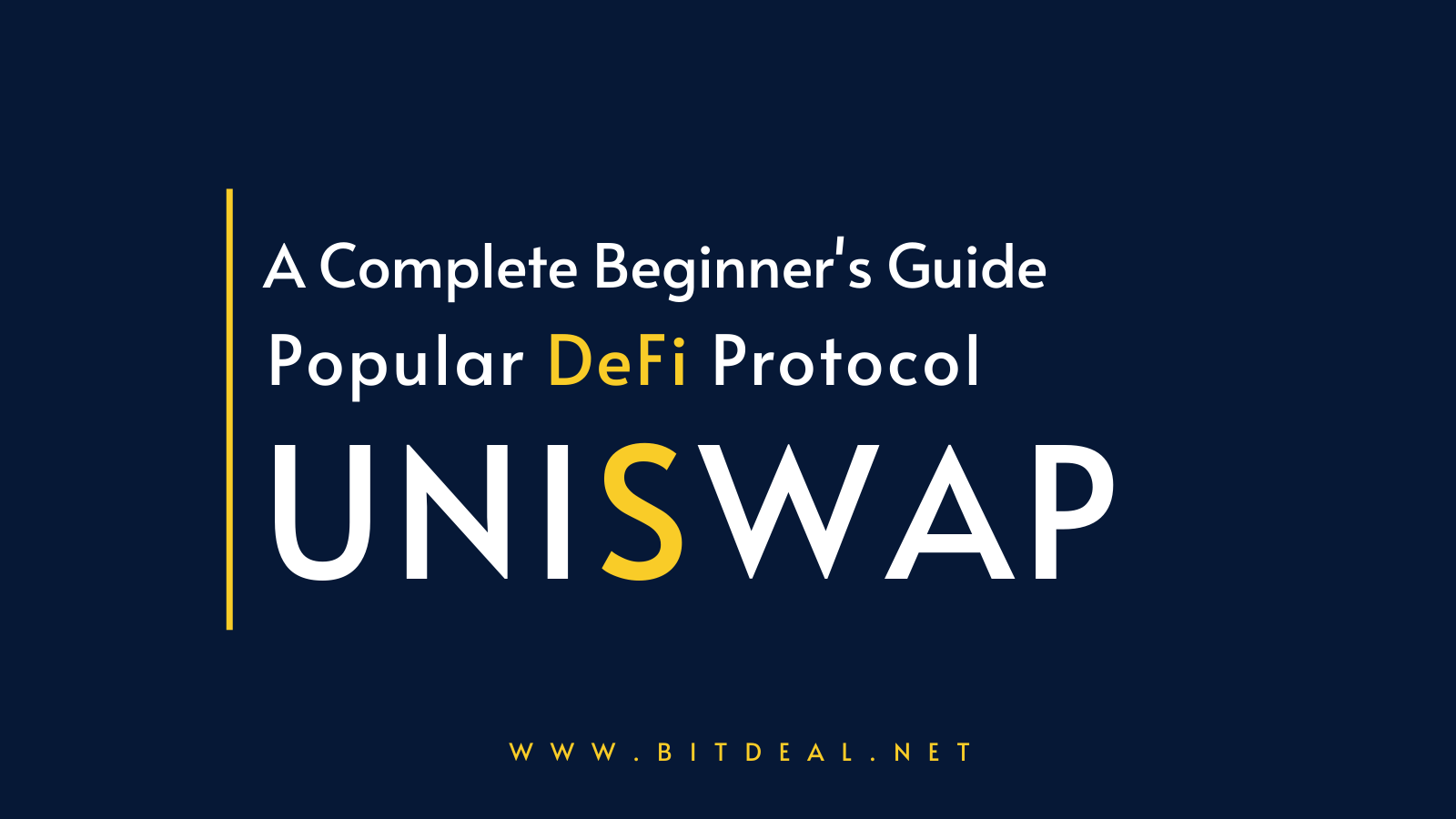 The Ultimate Guide To Uniswap : A DeFi Based DEX Exchange The Ultimate Guide To Uniswap : A DeFi Based DEX Exchange