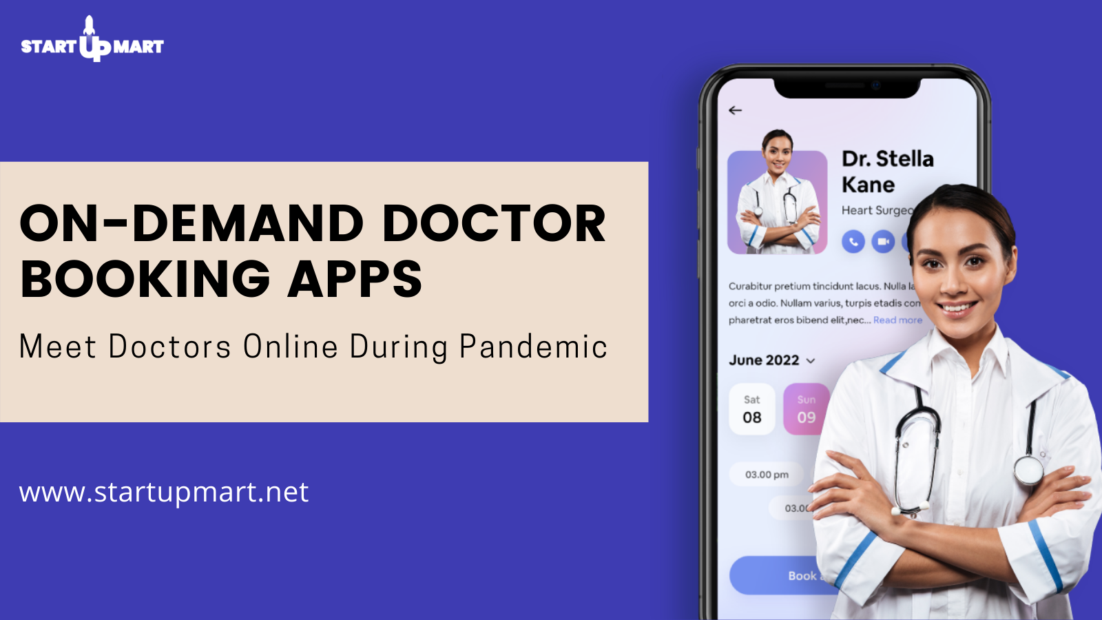 On-Demand Doctor Booking App  - A Solution For Doctors and Patients To Meet Online During Covid19 Pandemic