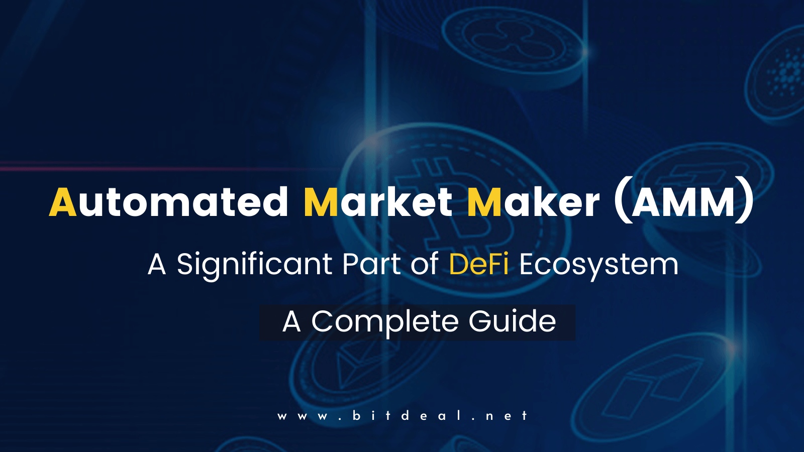 A Brief Introduction to Automated Market Makers (AMM) A Brief Introduction to Automated Market Makers (AMM)