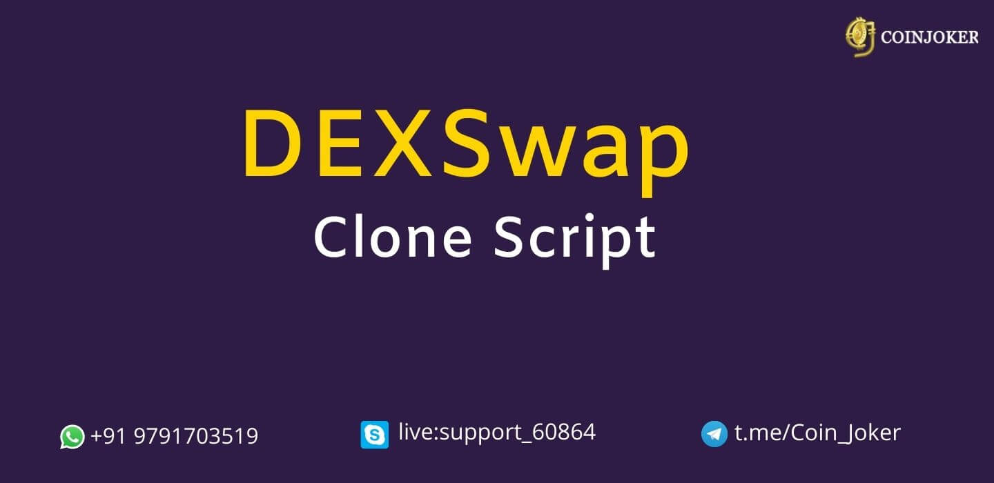DEXswap Clone Script - To Create DeFi Based P2P Crypto Exchange Platform DEXswap Clone Script - To Create DeFi Based P2P Crypto Exchange Platform