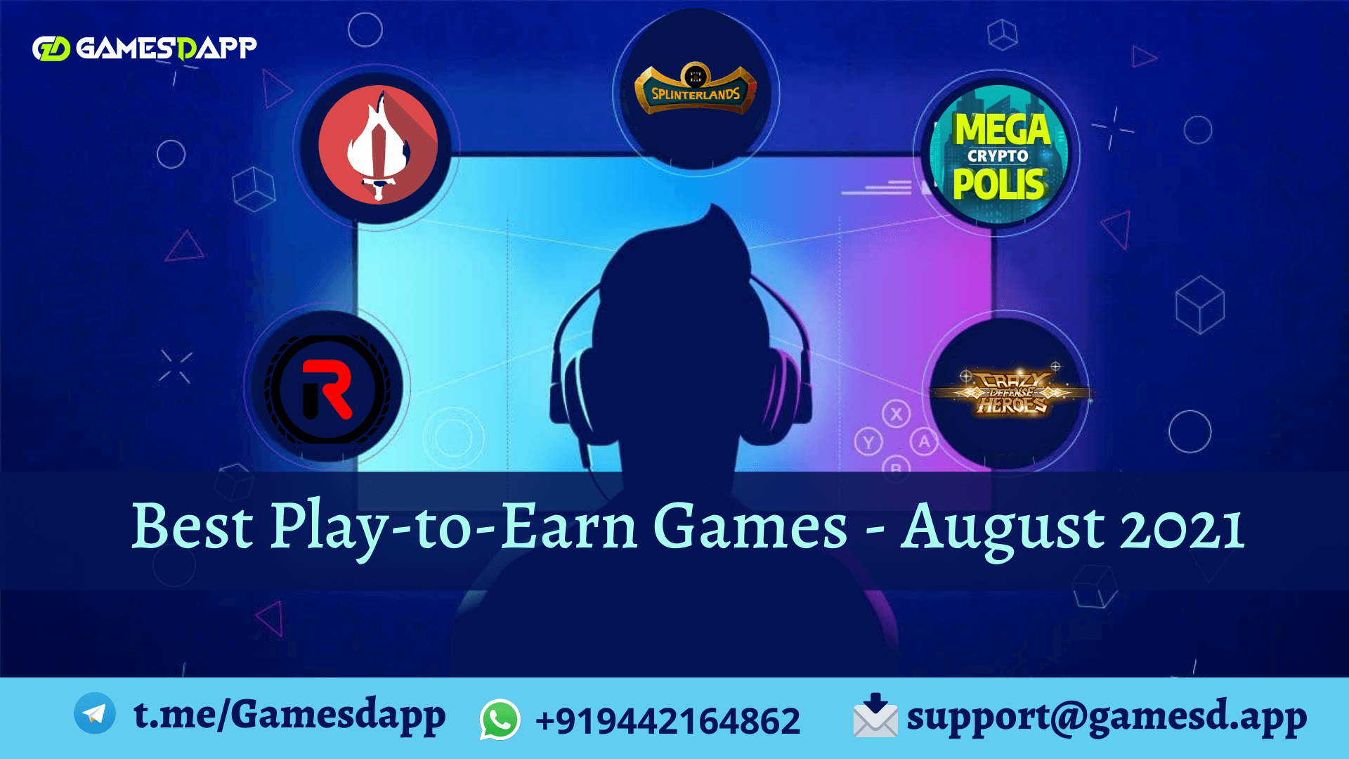 Best Play to Earn Blockchain Games for August 2021 Best Play to Earn Blockchain Games for August 2021