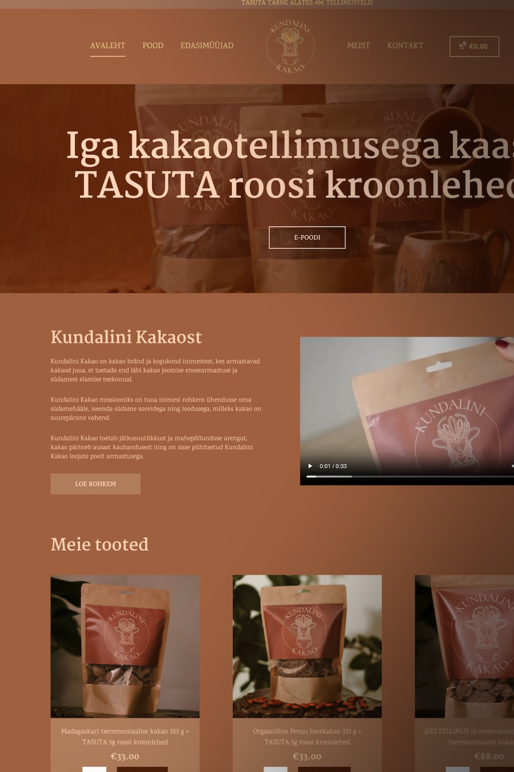Ranked top 1 in Cacao industry in 60 days - unlocked local customer flow.
