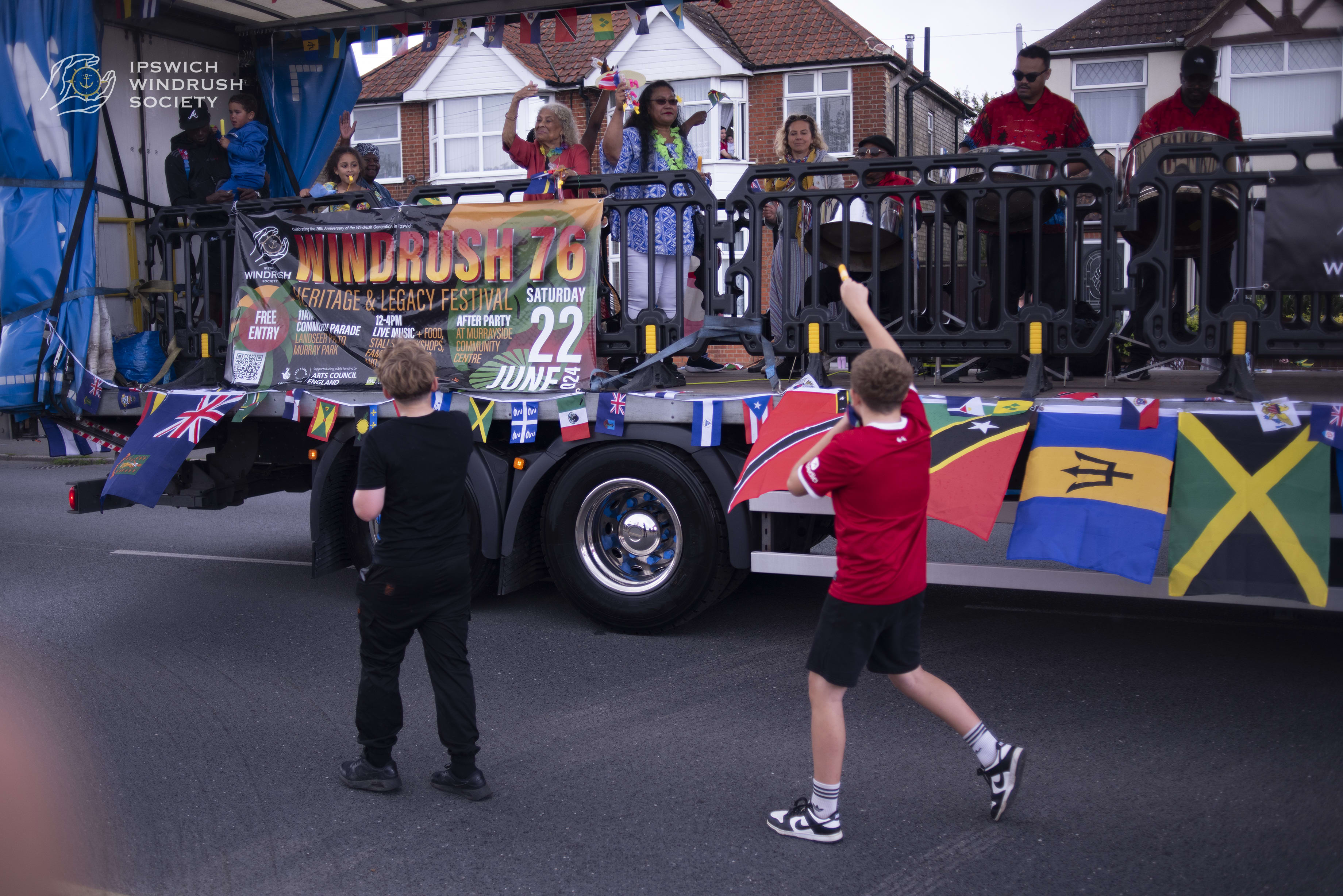 Image from the Windrush Anniversary event
