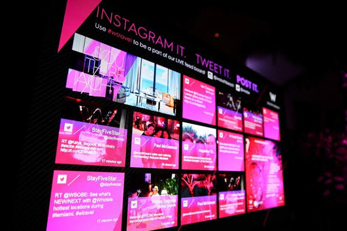 Social Wall & Live Event Social Media Wall Rental