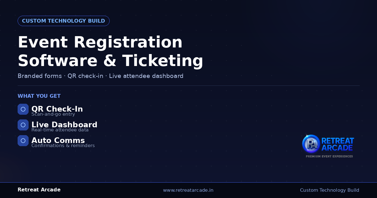 Event Registration Software & Ticketing Rental