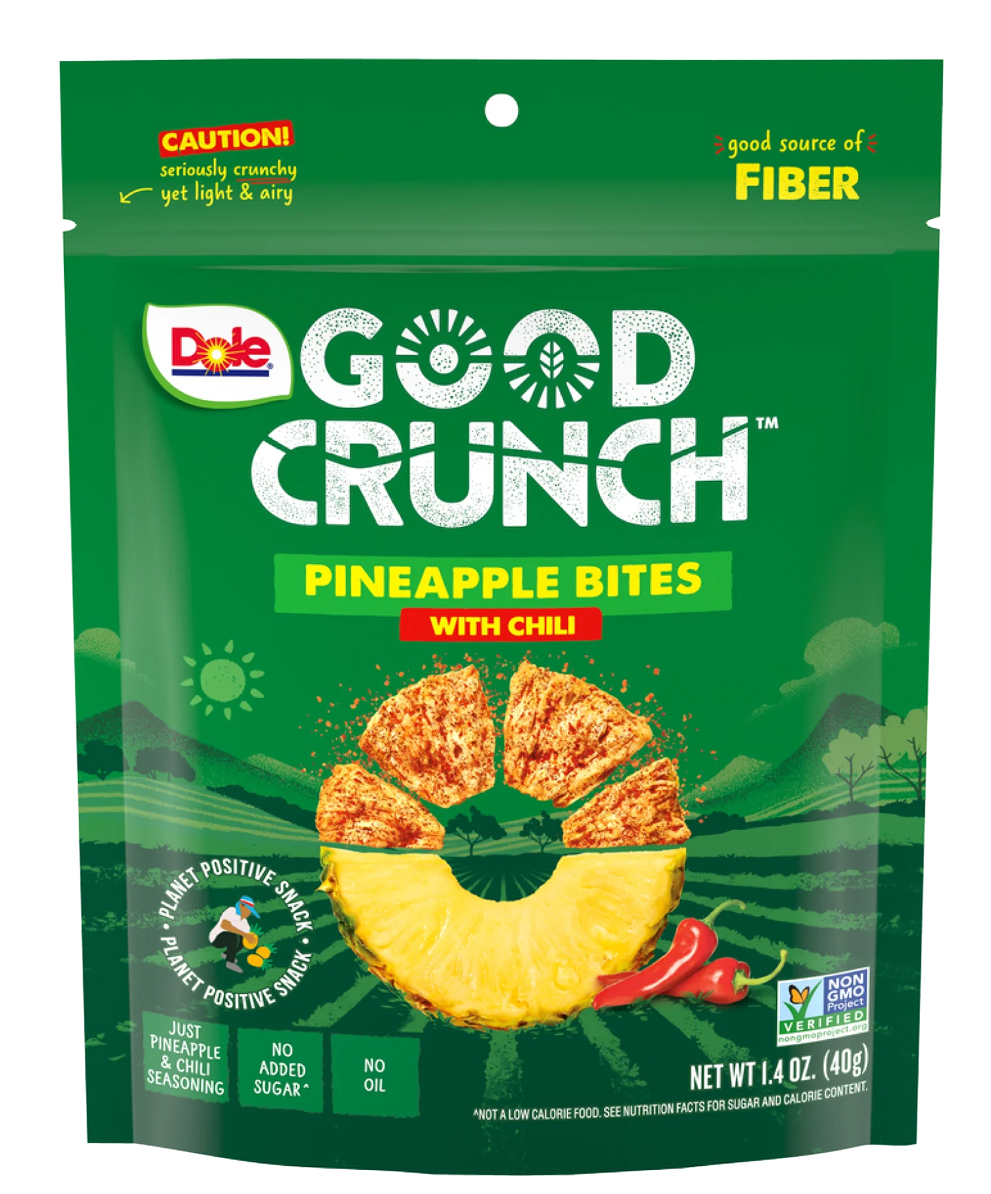 Dole Good Crunch Pineapple Bites with Chili