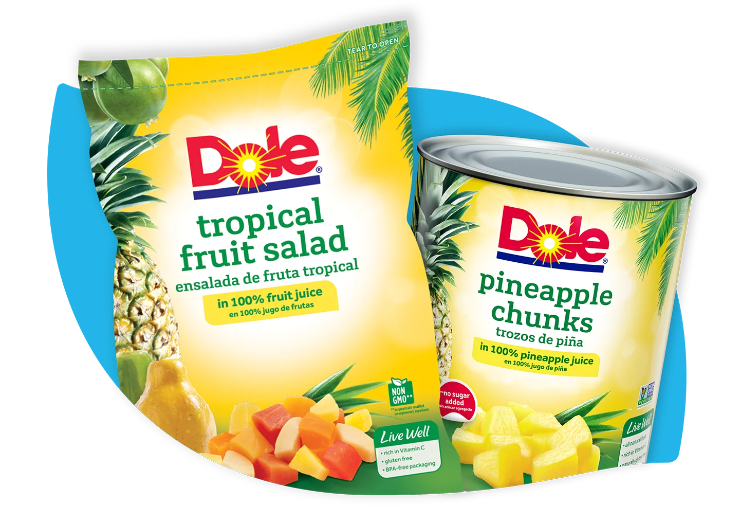 Dole Canned Fruit & Pouches