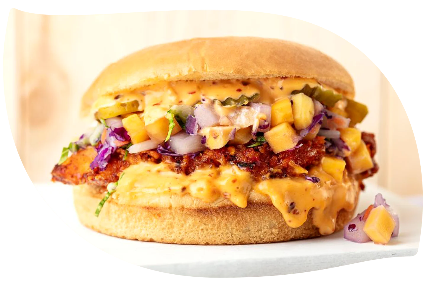 Chili Crisp Burger