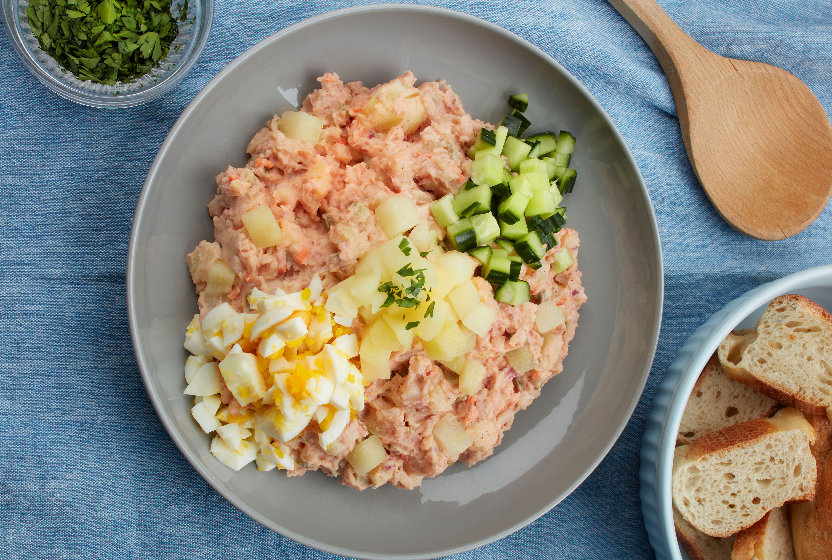 Huzarensalade (Dutch Potato Salad)