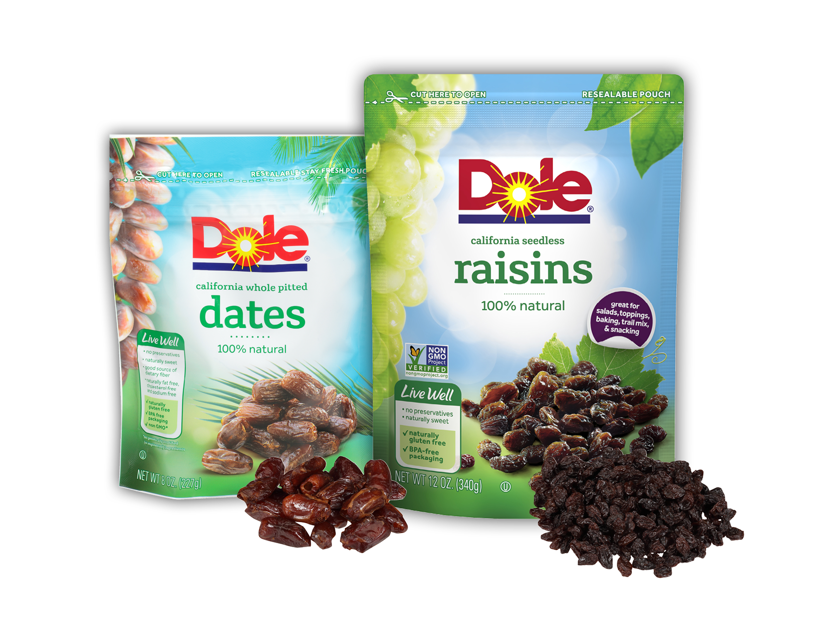 DOLE Products Raisins & Dates