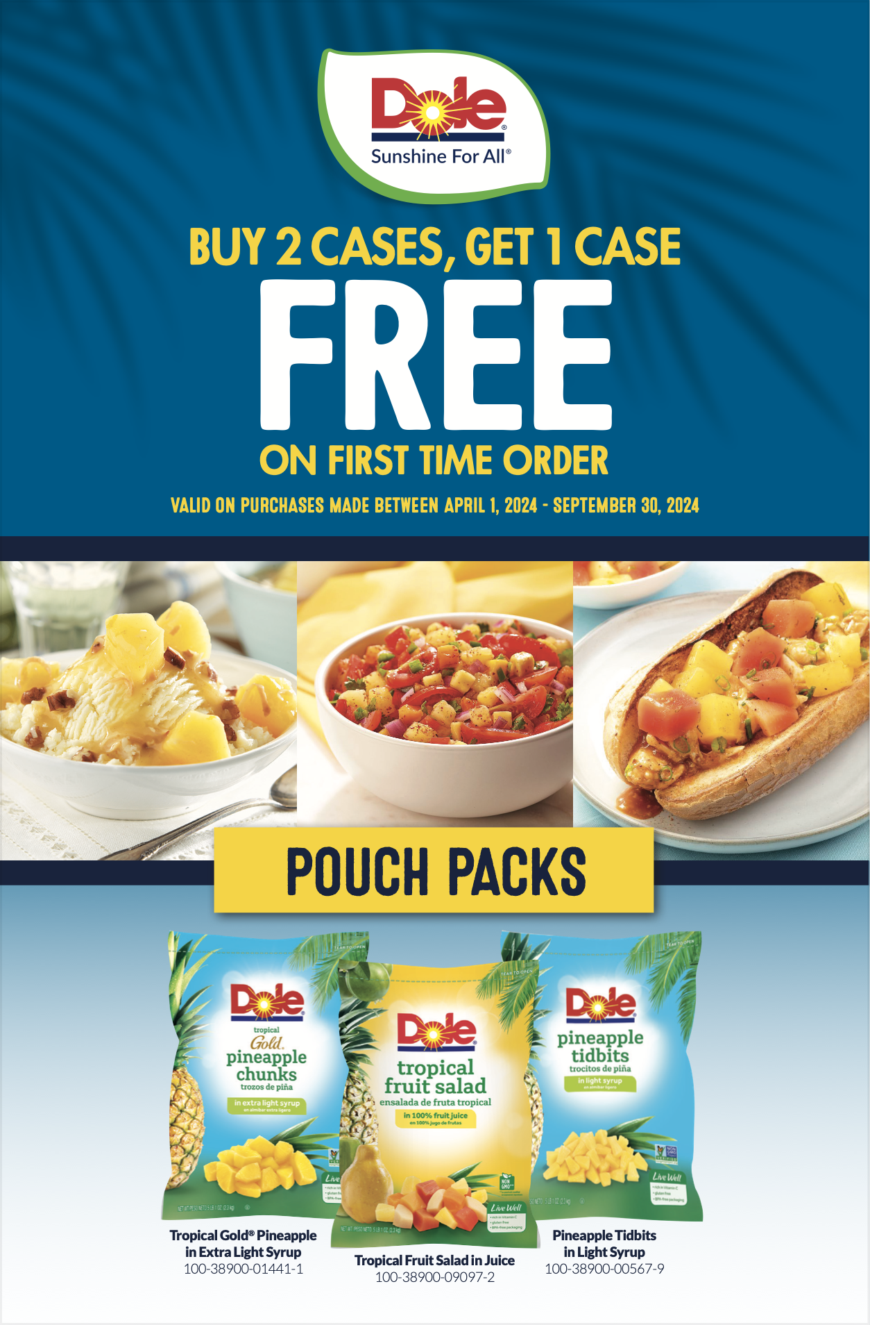 Dole Pouch Packs Trial Coupon