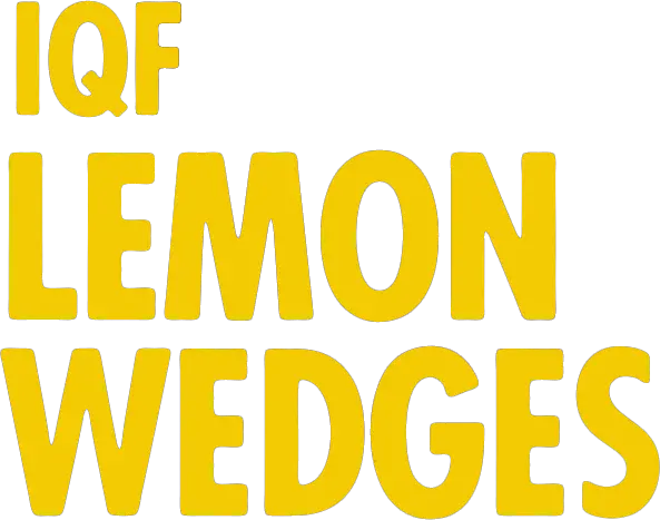 IQF Lemon Wedges