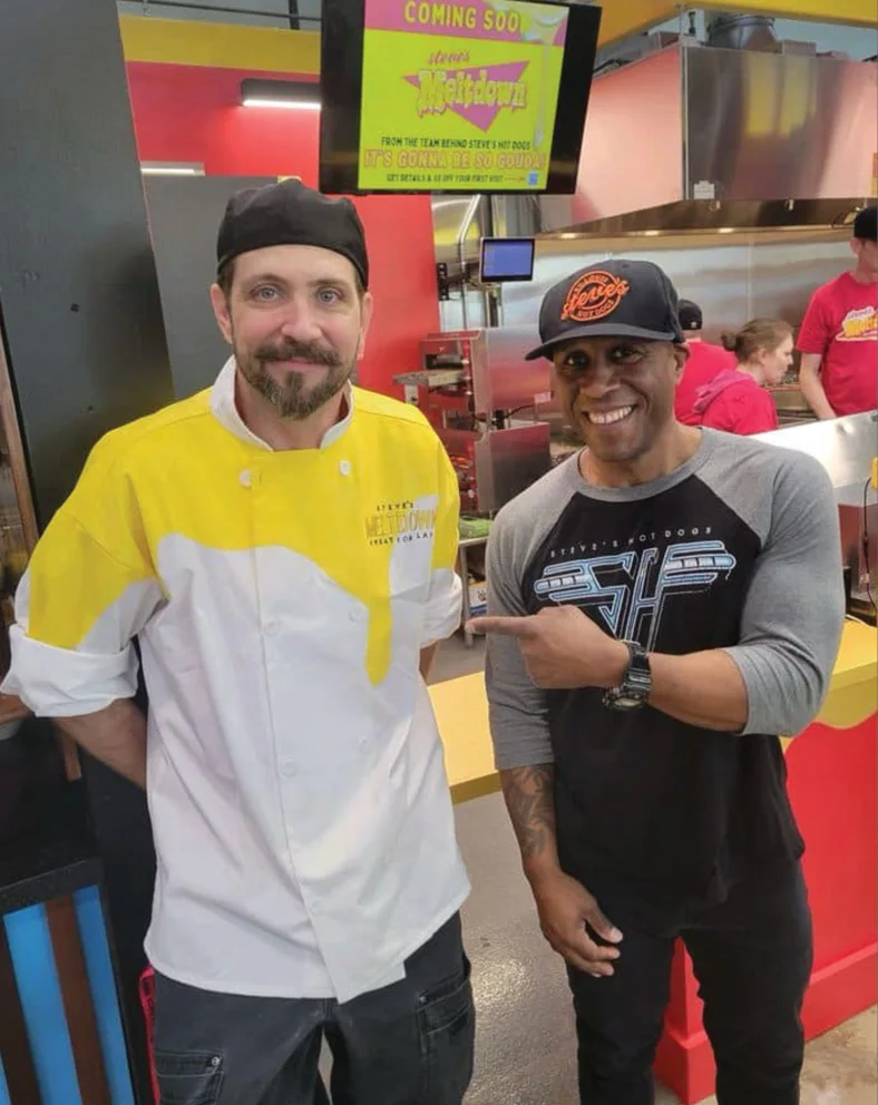 STEVE EWING AND CHEF JOE ZEABLE