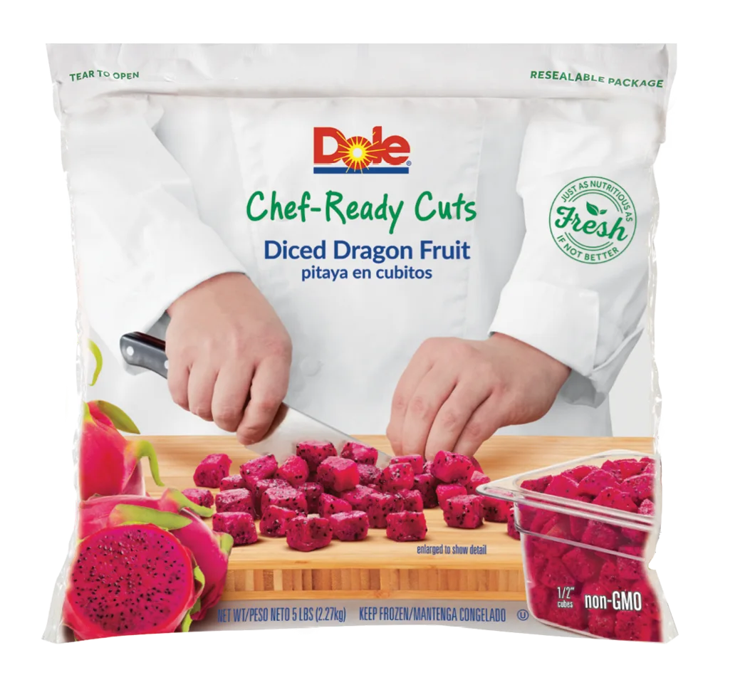 Chef-Ready Cuts Dragon Fruit