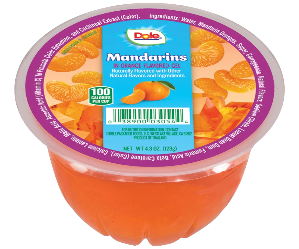 Dole Mandarins in Orange Gel