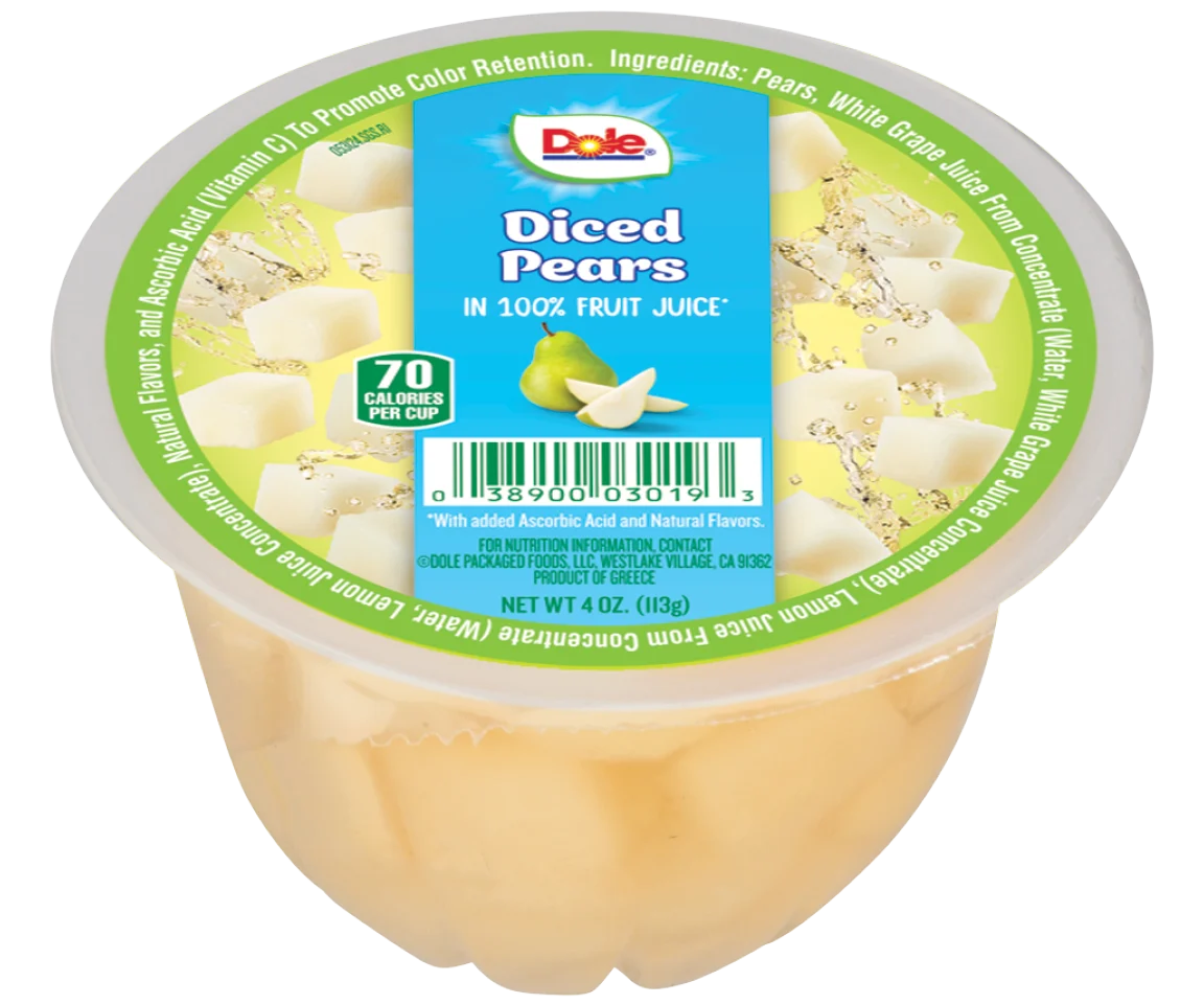 Diced Pears