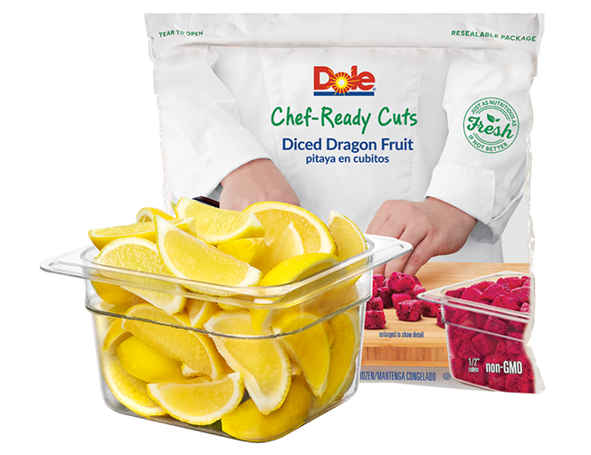 Dole Chef-Ready Cuts Diced Dragon Fruit