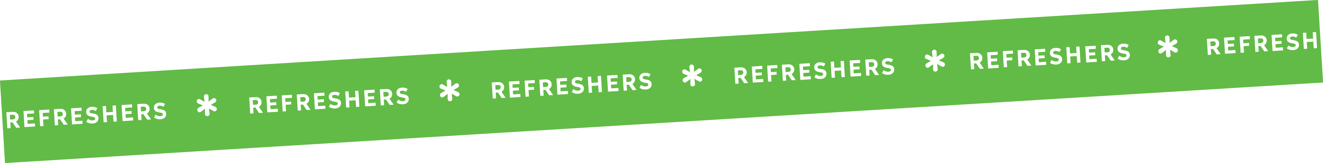 Refreshers Banner