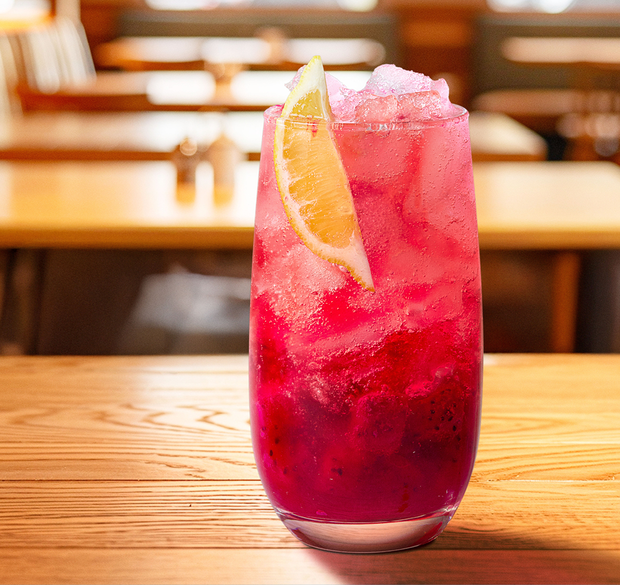 Dragon Fruit Sunrise Spritz
