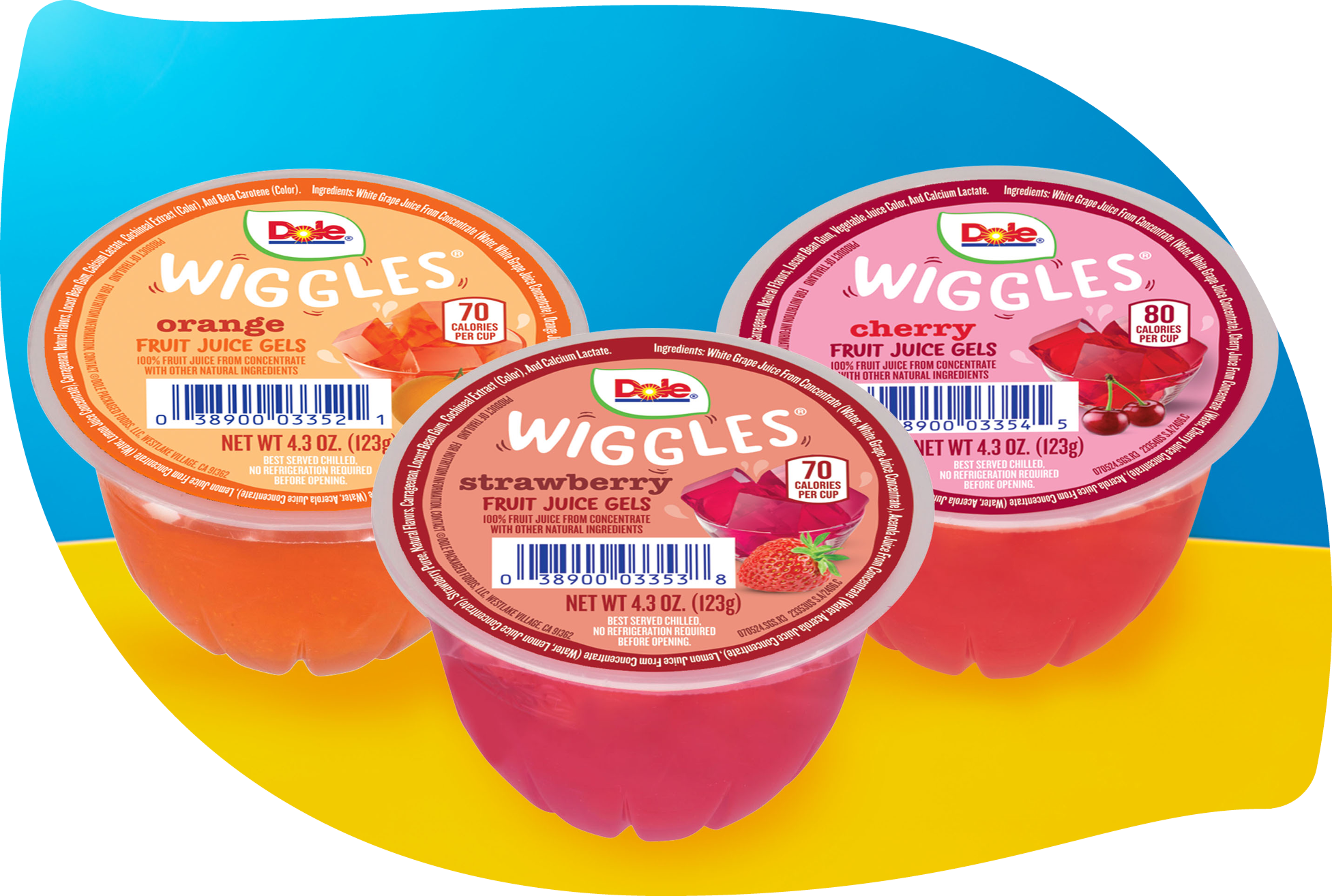 Wiggles Fruit Juice Gels