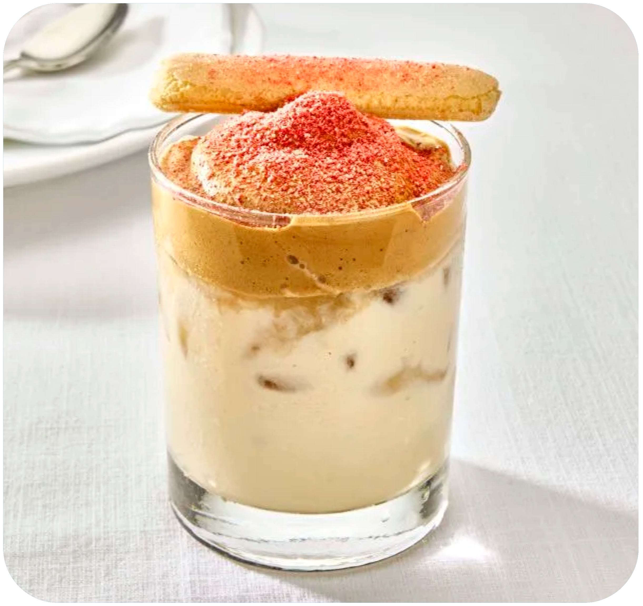 Strawberry Tiramisu Flip