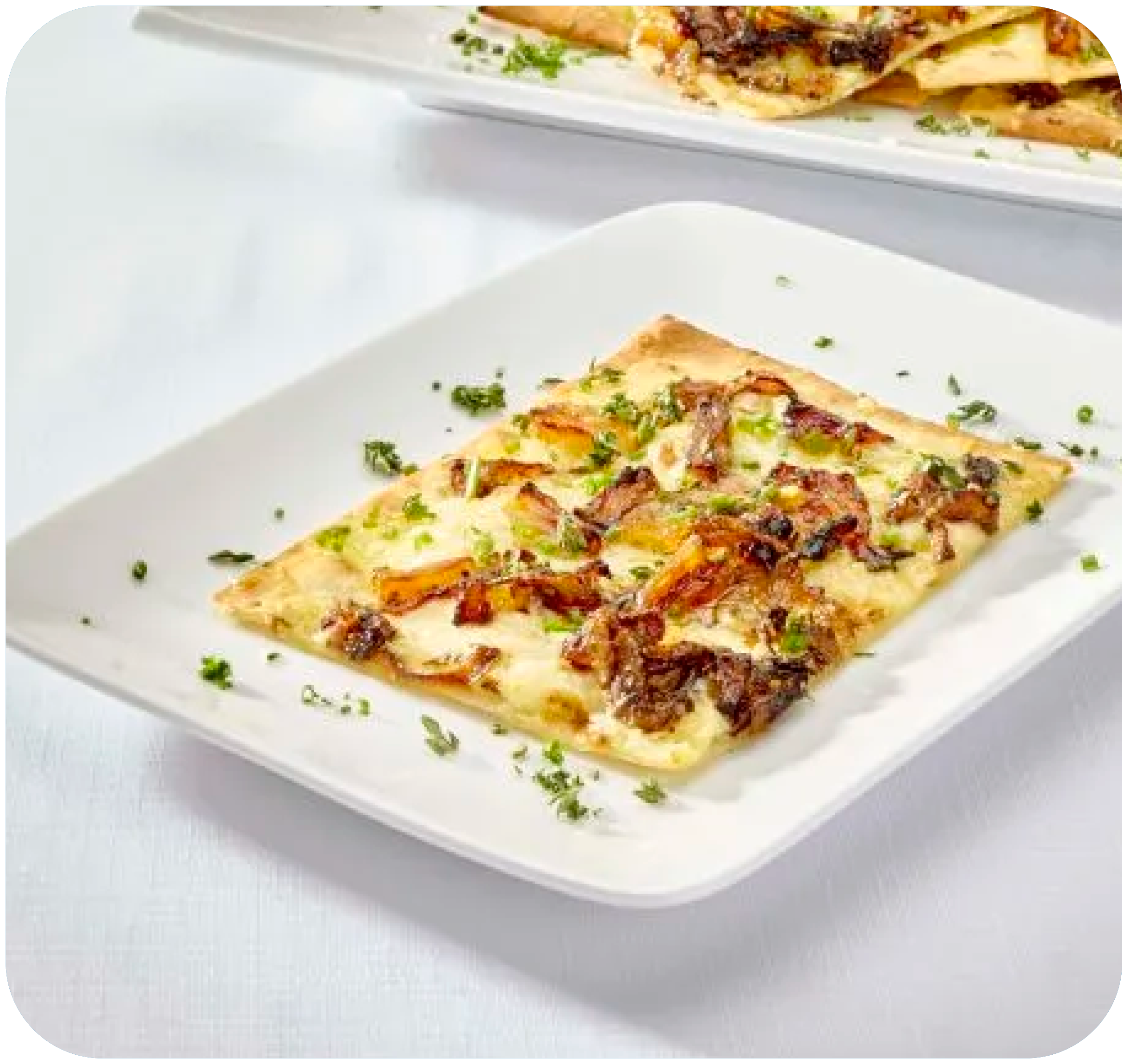 Charred Onion & Pineapple Flatbread