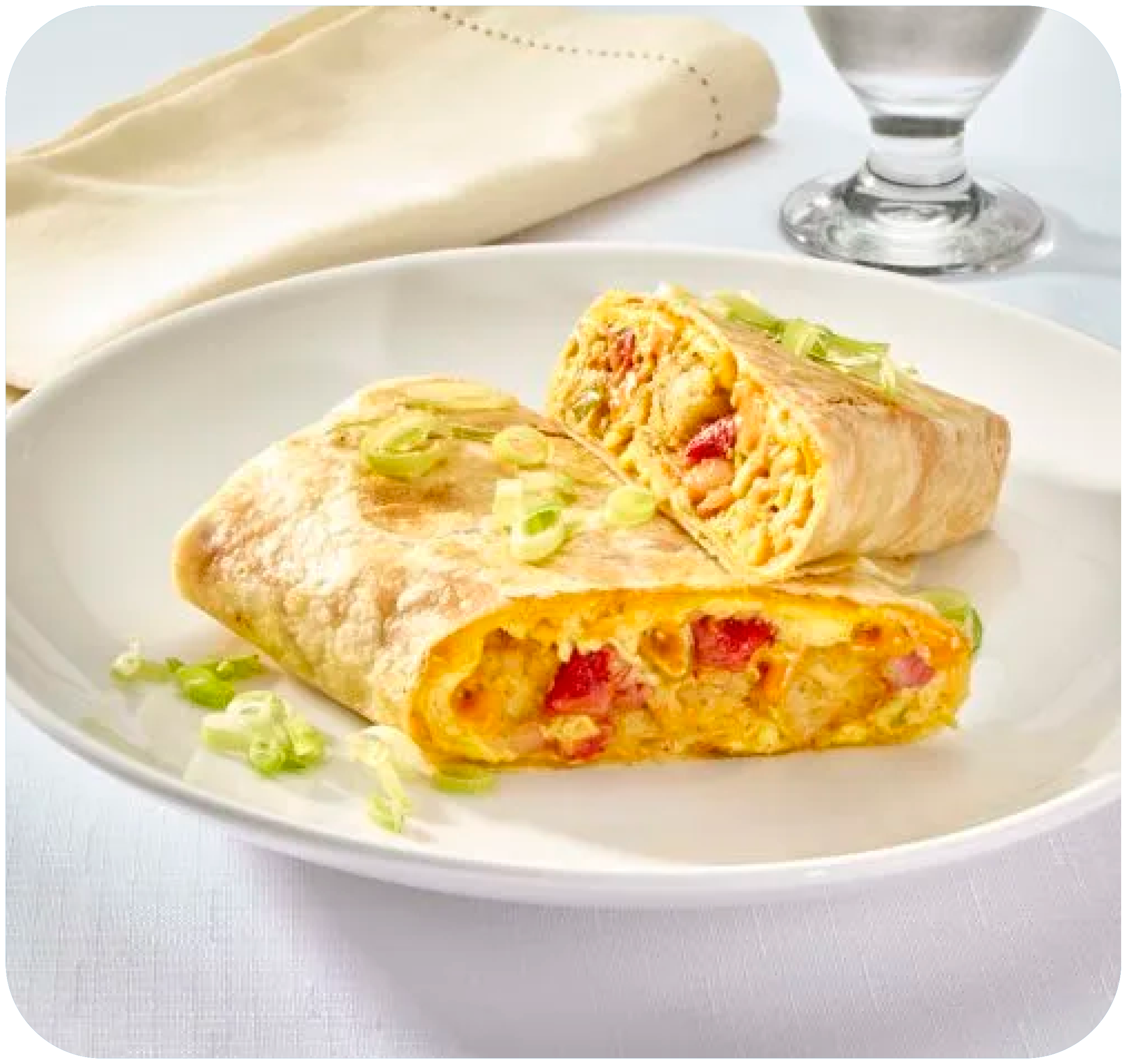 Seoul-Cal Breakfast Burrito