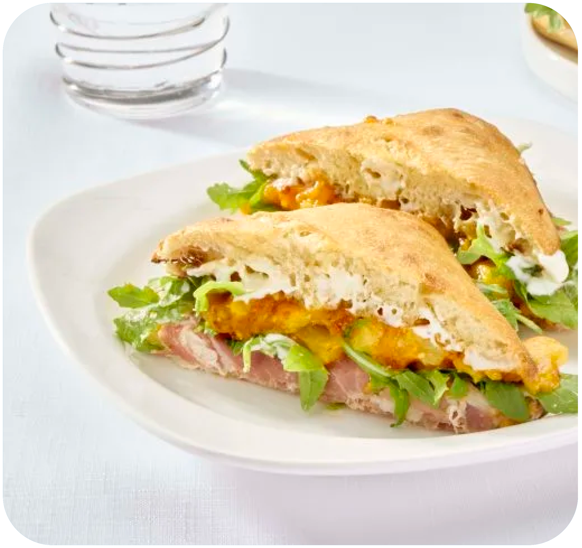 Schiacciata Prosciutto E Ananas Toscano