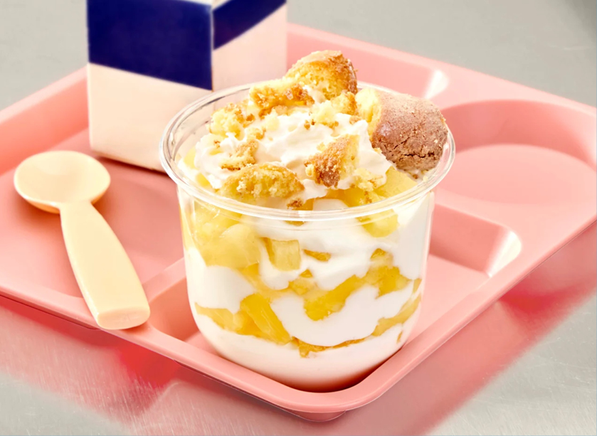 Pineapple Poundcake Parfait