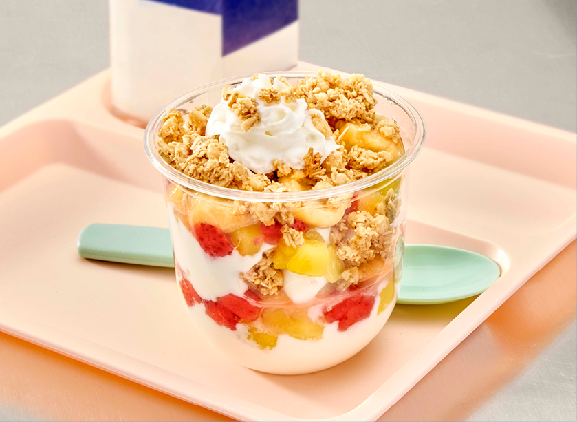 Banana Split Parfait