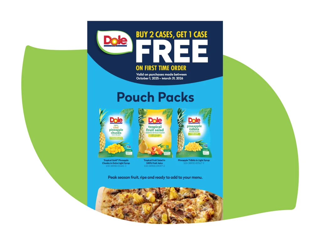 Dole Pouch Pack Samples