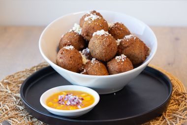 Cuban Black-Eyed Pea Fritter