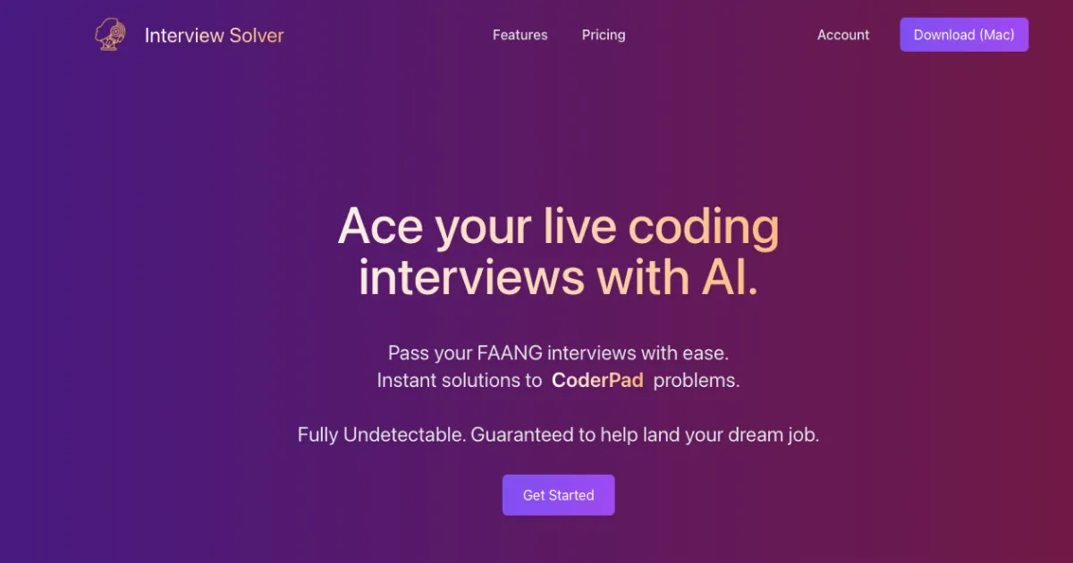 Interview Solver