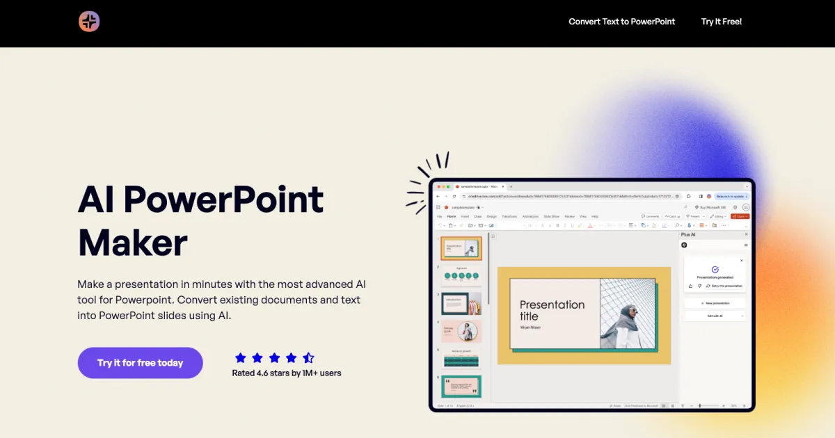 AI PowerPoint Maker