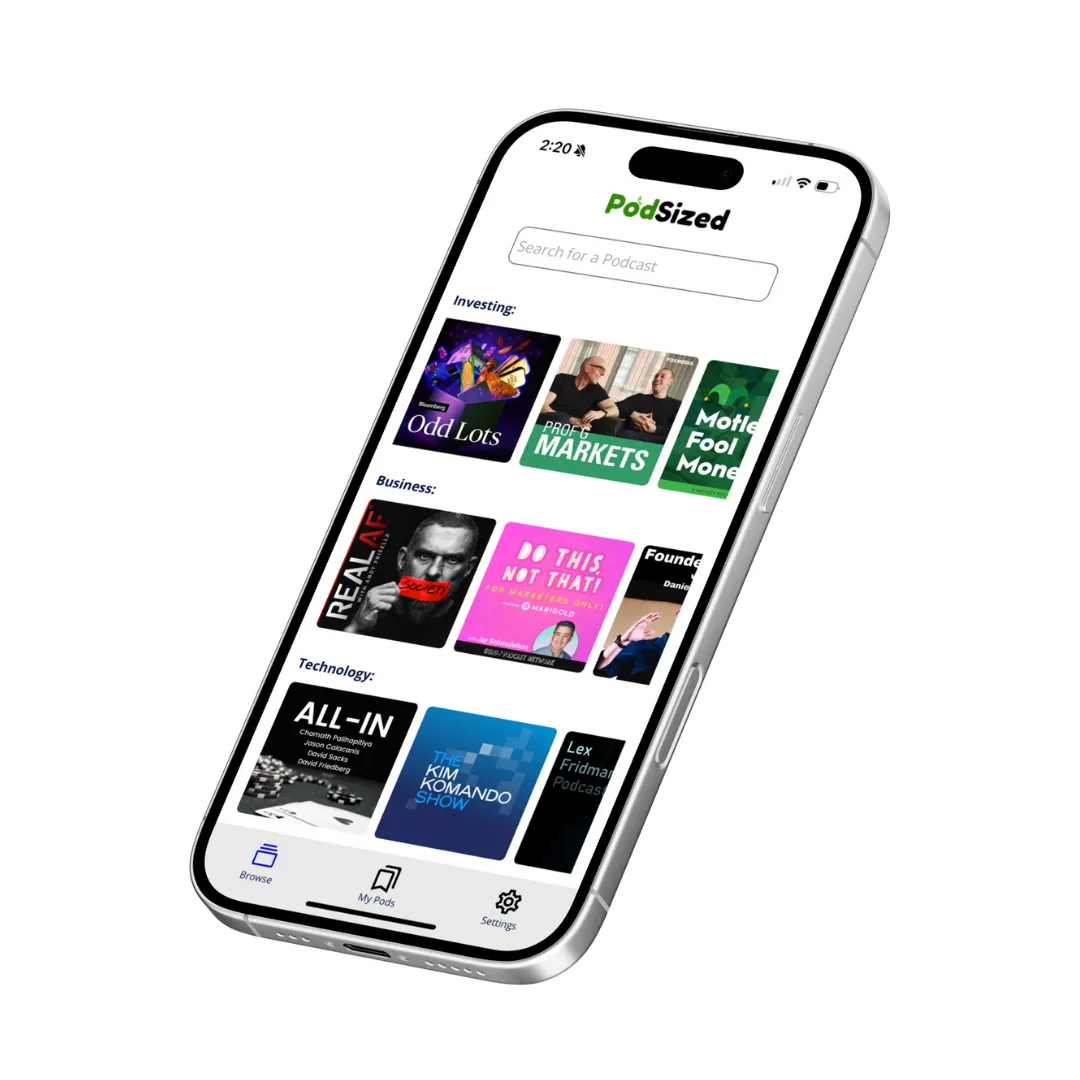 PodSized: Podcast Summaries