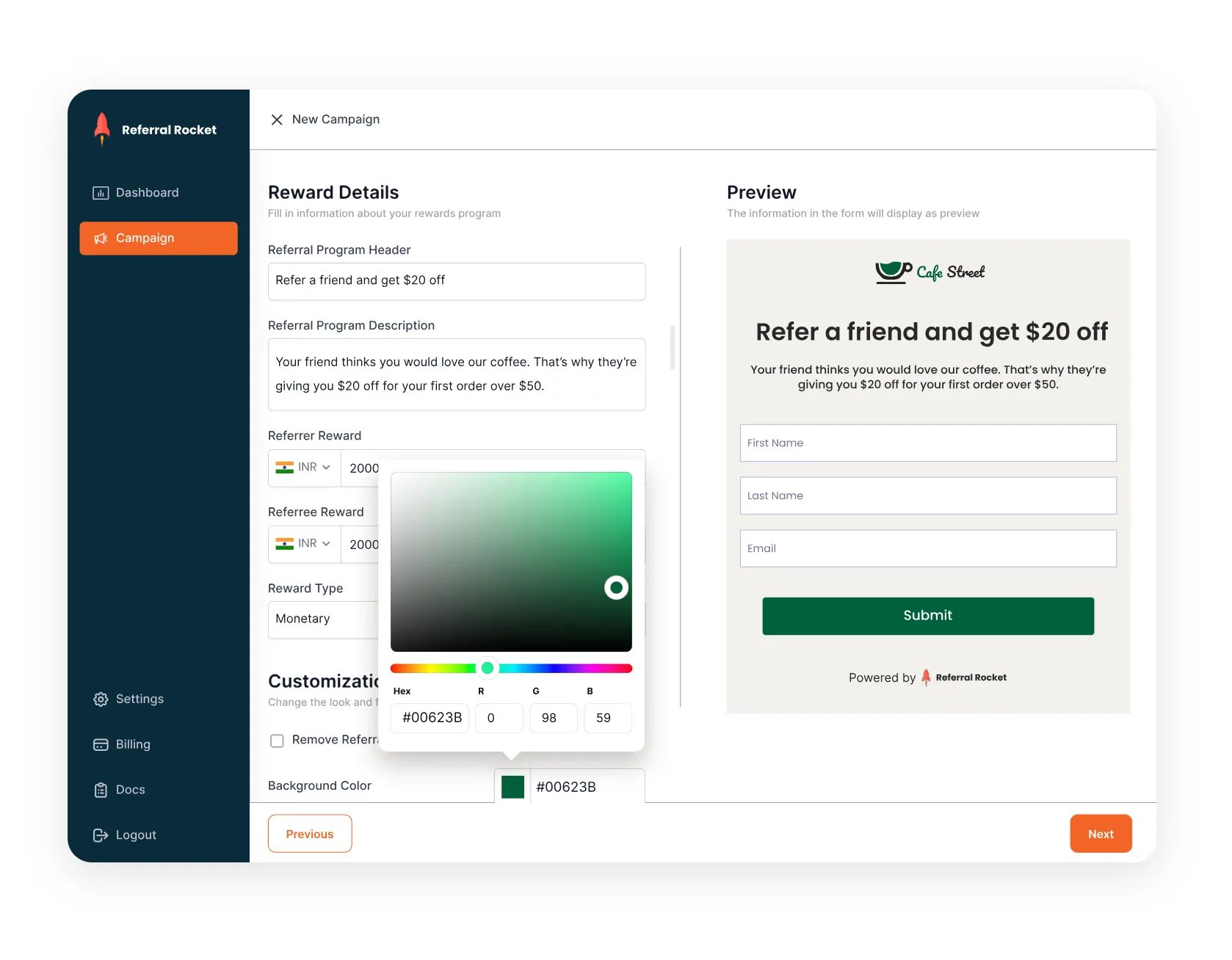 Referral Rocket