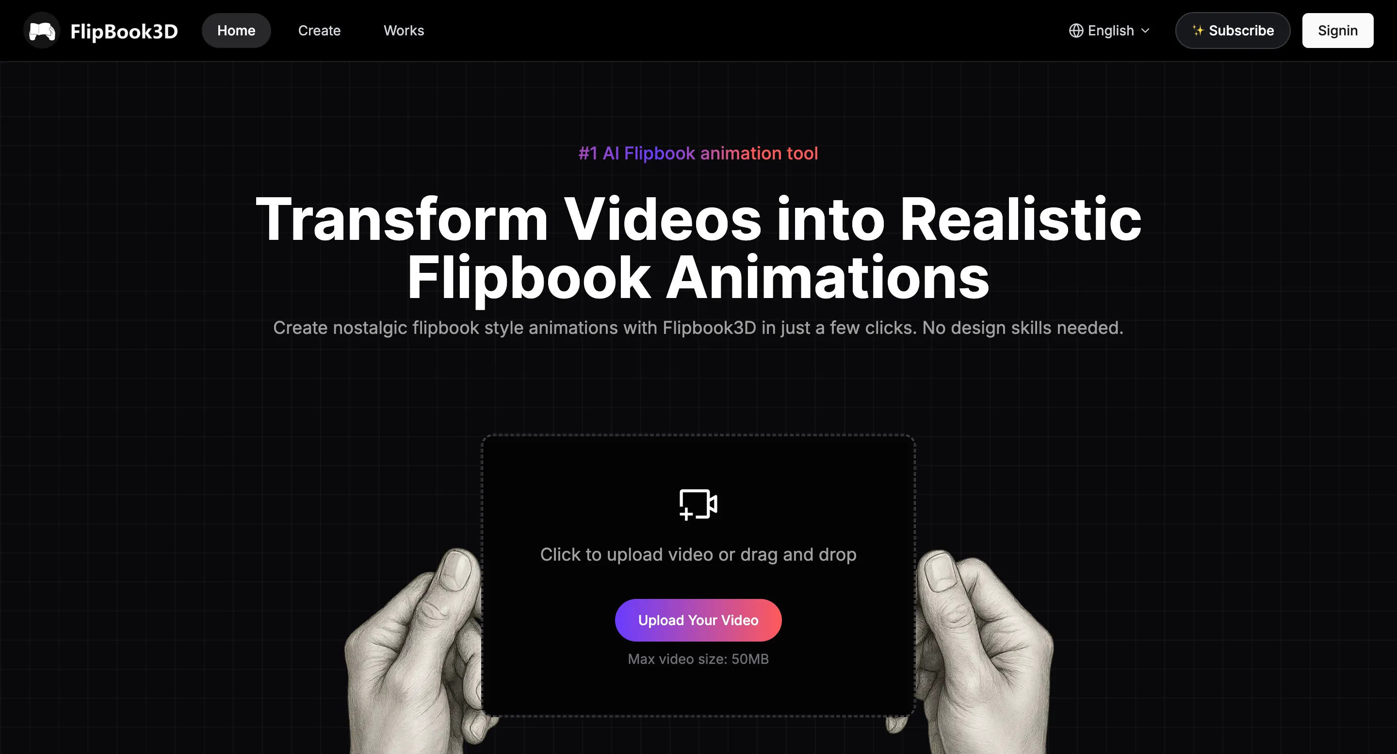 Flipbook3D