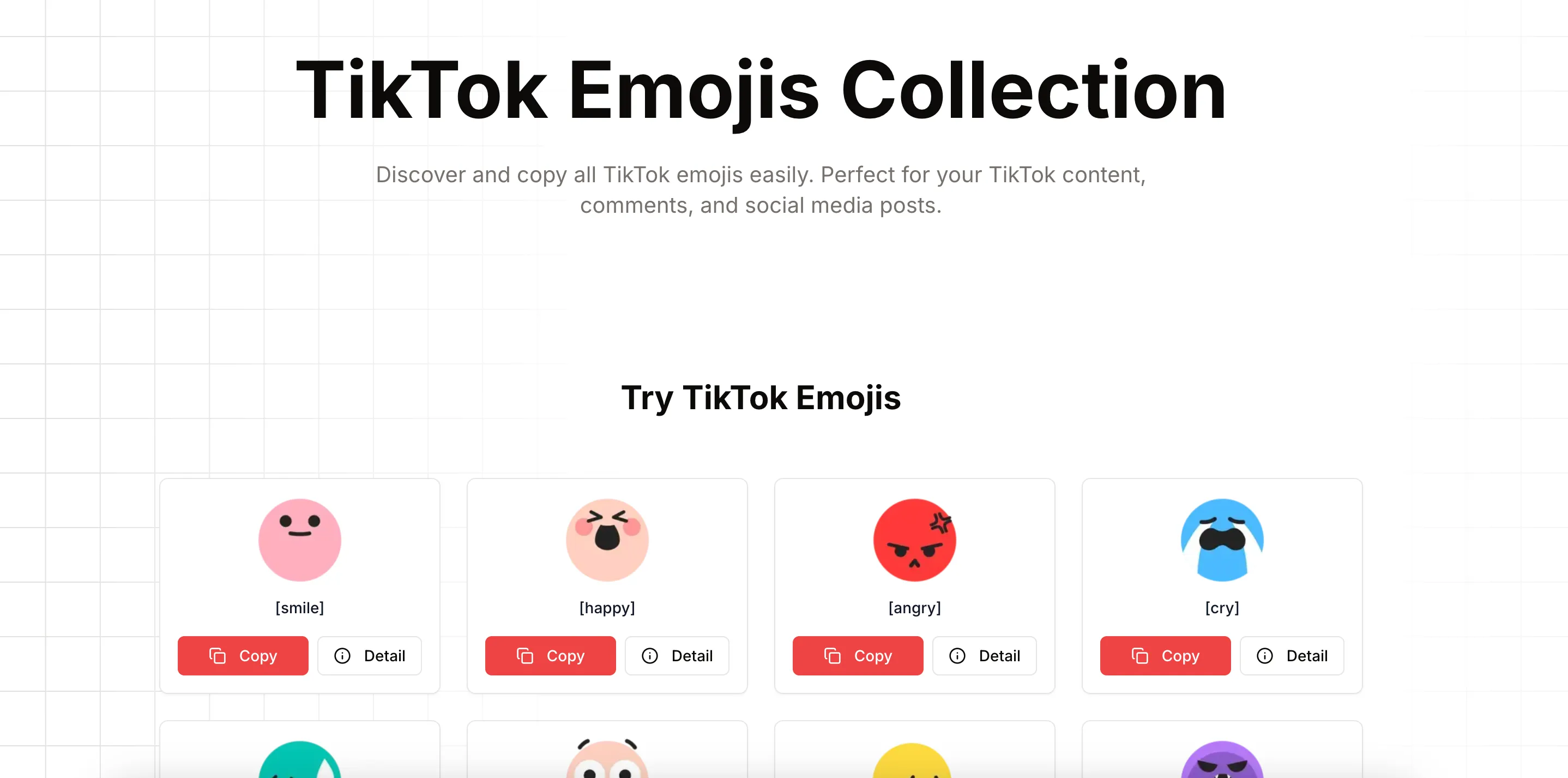 Tiktok Emojis
