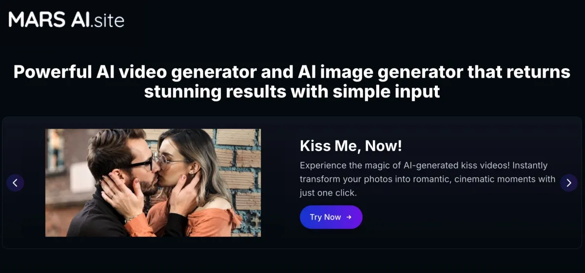 AI VIDEO GENERATOR_MARS AI