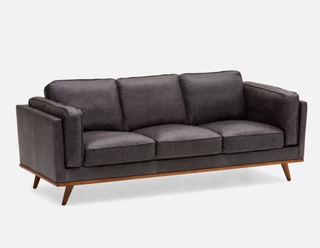 Rowan 100 Leather 3 Seater Sofa Structube
