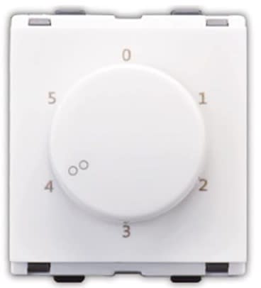 Fan Regulator 5-Step 120W with ISI 2M - White