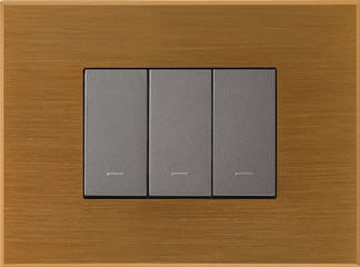 1 Module Cover Plate - Metallic Gold