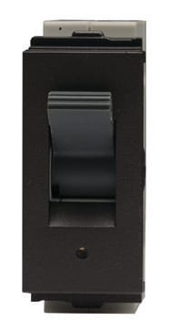 10A SP Mini MCB 3kA 1M with LED Indicator - Mountain Grey