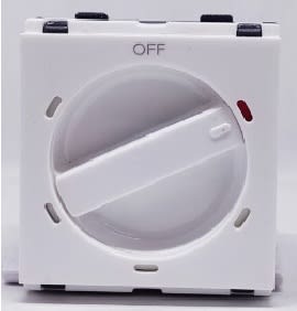Fan Regulator 5-Step Flat Type 120W with ISI 2M - Snow White