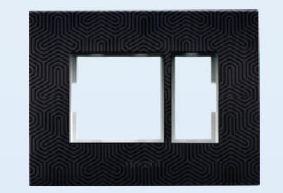1 Module Cover Plate - Arabian Night (Graphic Finish)