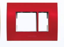 1 Module Cover Plate - Ruby Red (Color Finish)