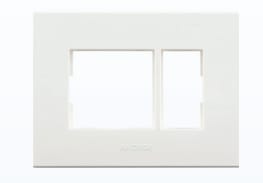 16 Module Cover Plate - White (Standard Finish)