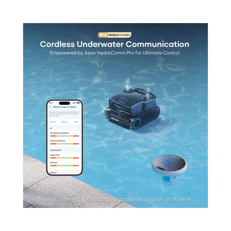 Aiper Scuba X1 Pro Max Nettoyeur de piscine robot sans fil - Image 4