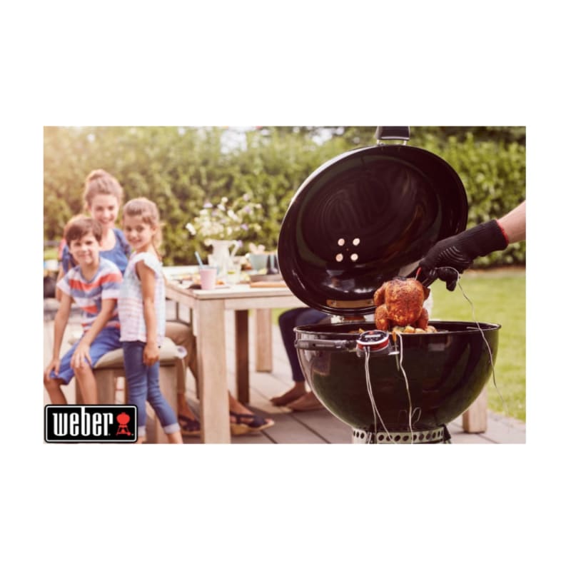 Barbecue au charbon de bois WEBER Master-touch premium E-5770, noir - Image 2