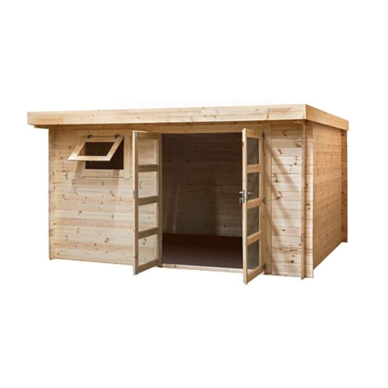 Abri de Jardin Bois moderne – 13 m2 – Qualité Supérieur – Prix usine – DESTOCKAGE - Image 2